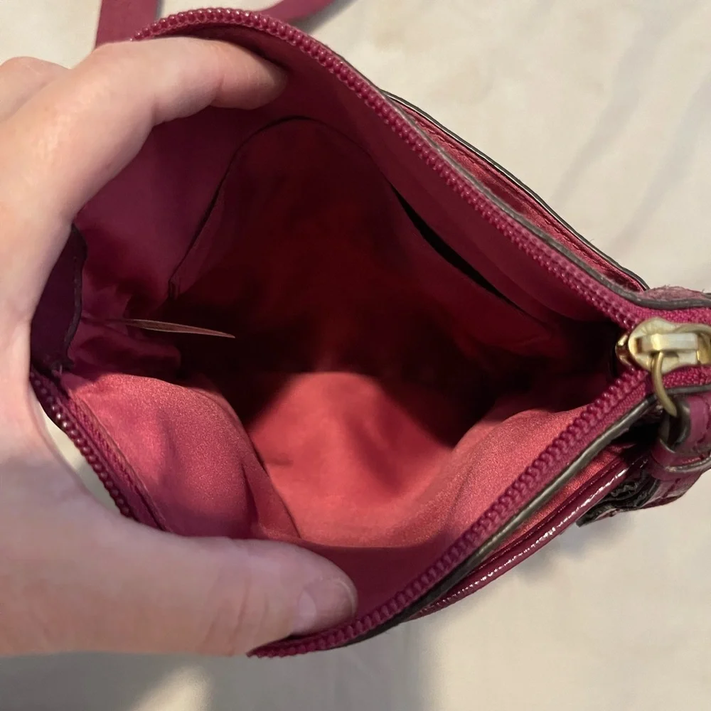 Coach crossbody snake